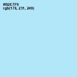 #B2E7F9 - Sail Color Image