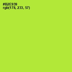 #B2E939 - Green Yellow Color Image