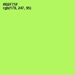 #B2F75F - Conifer Color Image