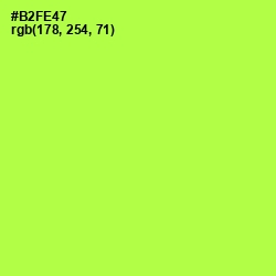 #B2FE47 - Conifer Color Image
