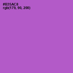 #B35AC8 - Amethyst Color Image