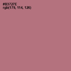 #B3727E - Coral Tree Color Image
