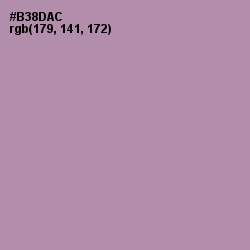 #B38DAC - Amethyst Smoke Color Image