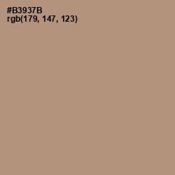 #B3937B - Sandrift Color Image