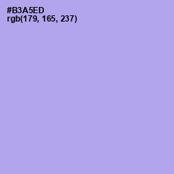 #B3A5ED - Biloba Flower Color Image