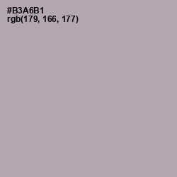 #B3A6B1 - Silver Chalice Color Image