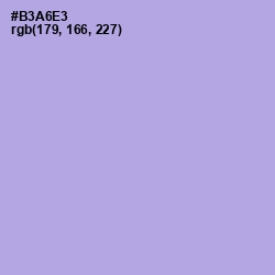 #B3A6E3 - Biloba Flower Color Image