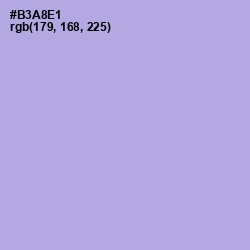 #B3A8E1 - Biloba Flower Color Image