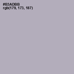 #B3ADBB - Bombay Color Image