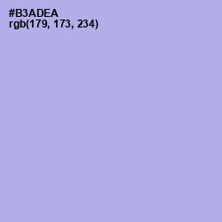 #B3ADEA - Biloba Flower Color Image