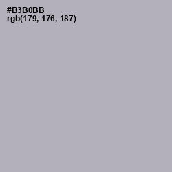 #B3B0BB - Nobel Color Image