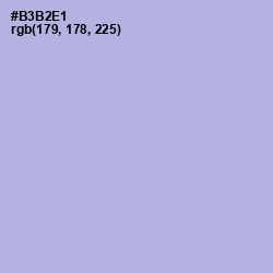 #B3B2E1 - Biloba Flower Color Image