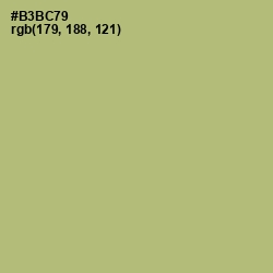 #B3BC79 - Gimblet Color Image