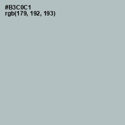 #B3C0C1 - Silver Sand Color Image