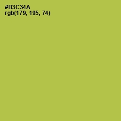 #B3C34A - Celery Color Image