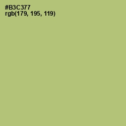 #B3C377 - Wild Willow Color Image