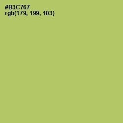 #B3C767 - Wild Willow Color Image