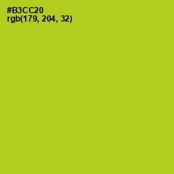 #B3CC20 - Key Lime Pie Color Image