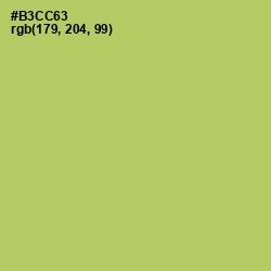 #B3CC63 - Wild Willow Color Image