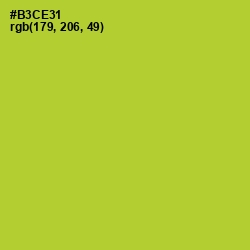 #B3CE31 - Key Lime Pie Color Image