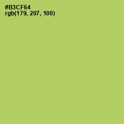 #B3CF64 - Wild Willow Color Image