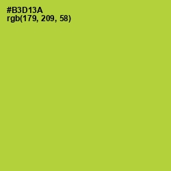 #B3D13A - Key Lime Pie Color Image