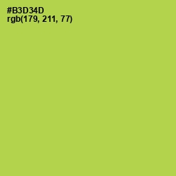 #B3D34D - Conifer Color Image