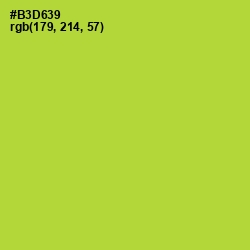 #B3D639 - Key Lime Pie Color Image