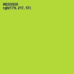 #B3D939 - Key Lime Pie Color Image