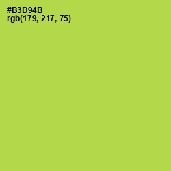 #B3D94B - Conifer Color Image