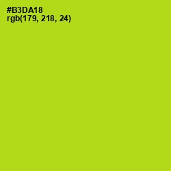 #B3DA18 - Fuego Color Image