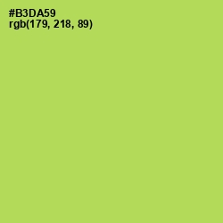 #B3DA59 - Conifer Color Image