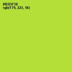 #B3DF38 - Key Lime Pie Color Image
