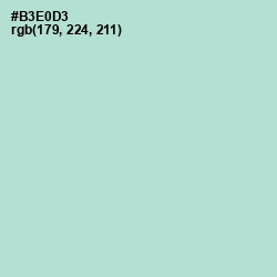 #B3E0D3 - Cruise Color Image