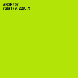 #B3E407 - Inch Worm Color Image