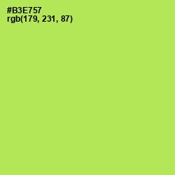 #B3E757 - Conifer Color Image