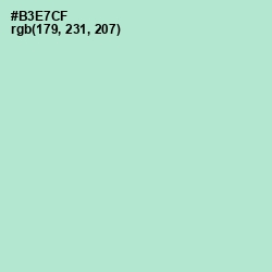 #B3E7CF - Fringy Flower Color Image