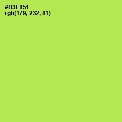 #B3E851 - Conifer Color Image