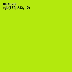 #B3E90C - Inch Worm Color Image