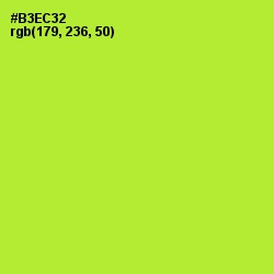 #B3EC32 - Green Yellow Color Image
