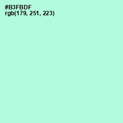 #B3FBDF - Cruise Color Image