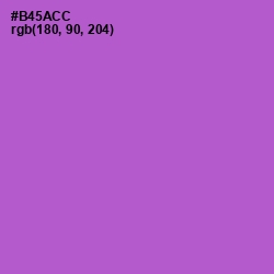 #B45ACC - Amethyst Color Image