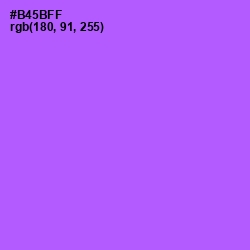 #B45BFF - Lavender Color Image