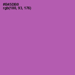 #B45DB0 - Wisteria Color Image