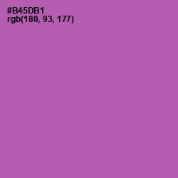 #B45DB1 - Wisteria Color Image