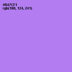 #B47CF1 - Lavender Color Image