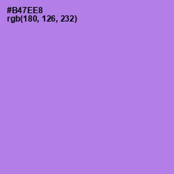 #B47EE8 - Lavender Color Image