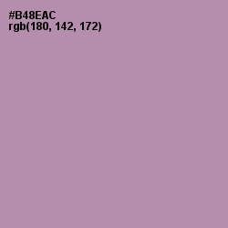 #B48EAC - Amethyst Smoke Color Image