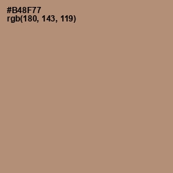#B48F77 - Sandrift Color Image