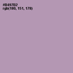 #B497B2 - Amethyst Smoke Color Image